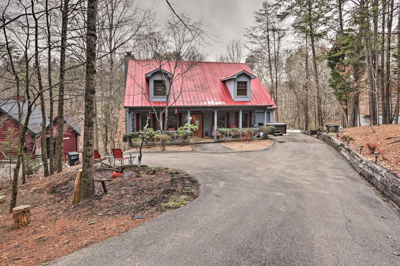 Pigeon Forge Cabin With Hot Tub, 12 Mi To Dollywood! Eksteriør billede